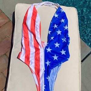 American flag themed suit!